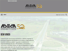 Tablet Screenshot of abeda.org.br